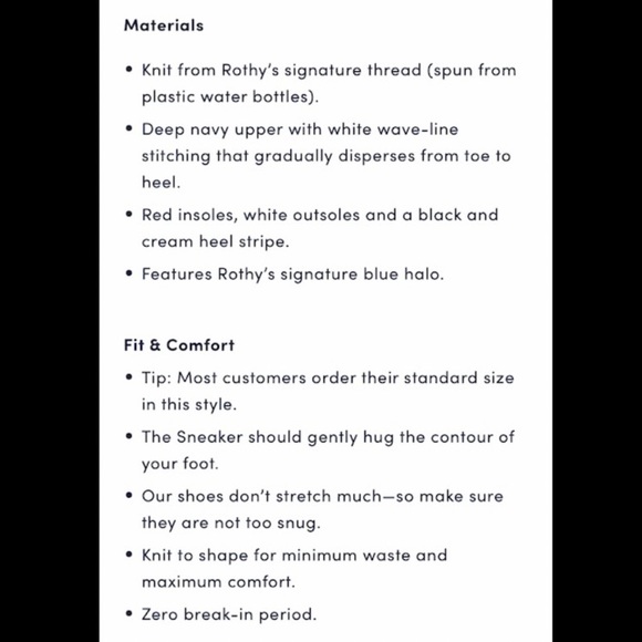 NEW Rothy’s Rothys Maritime Gradient Sneakers Shoes Slip Ons Womens Size 8.5 NIB - Picture 11 of 12